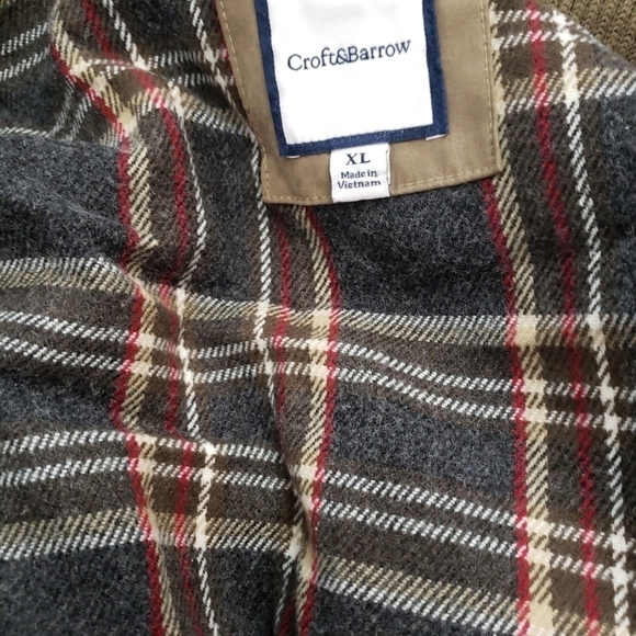 Croft & Barrow Hooded Jacket Size XLarge - Picture 4 of 7